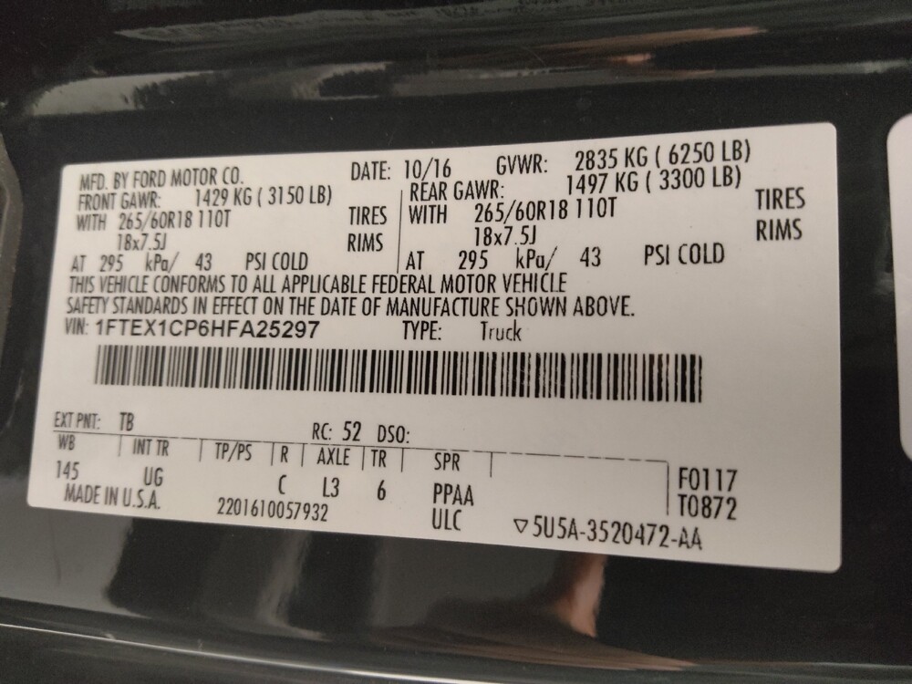 2017 Ford F150 in Colorado Springs, CO 80909 - 18098698 33