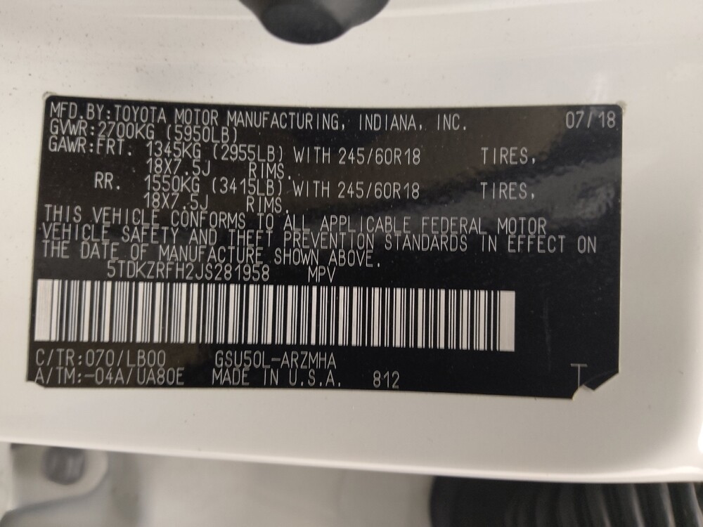 2018 Toyota Highlander in Colorado Springs, CO 80909 - 18098700 33