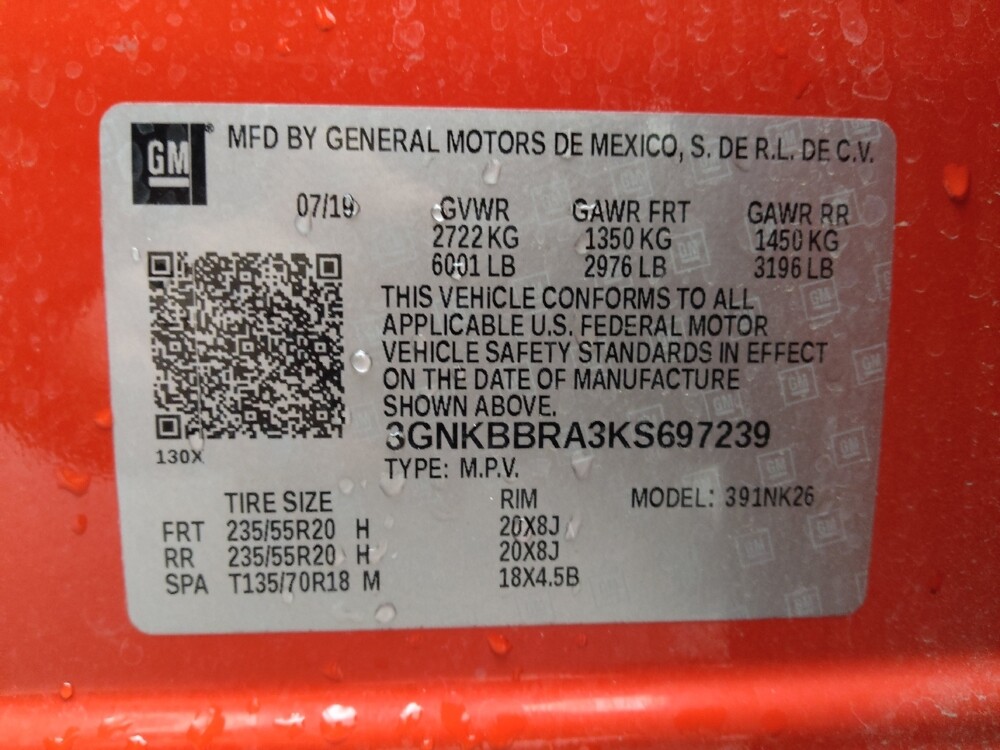 2019 Chevrolet Blazer in Colorado Springs, CO 80909 - 18098704 33