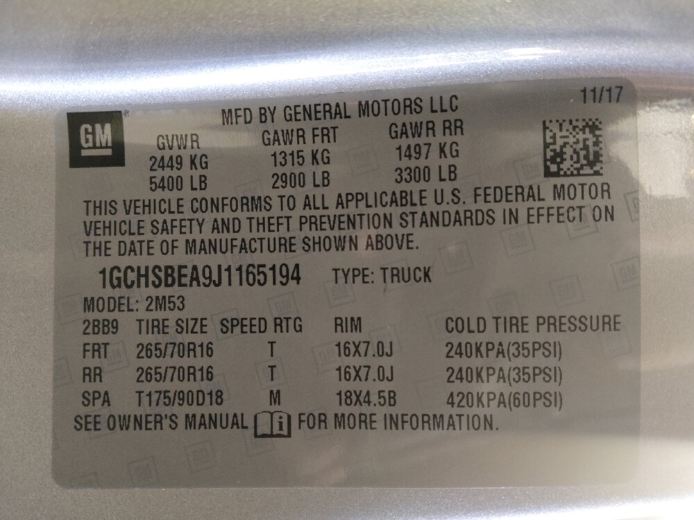 2018 Chevrolet Colorado in Gainesville, FL 32609 - 18098731 33