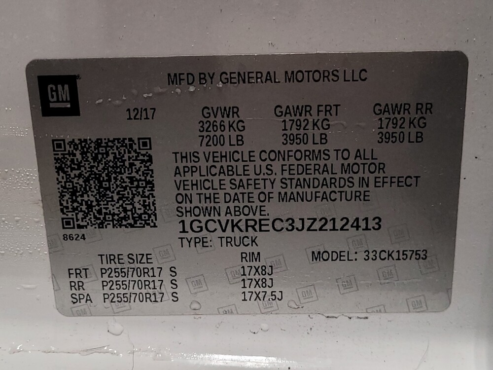 2018 Chevrolet Silverado 1500 in Sanford, FL 32773 - 18098735 33