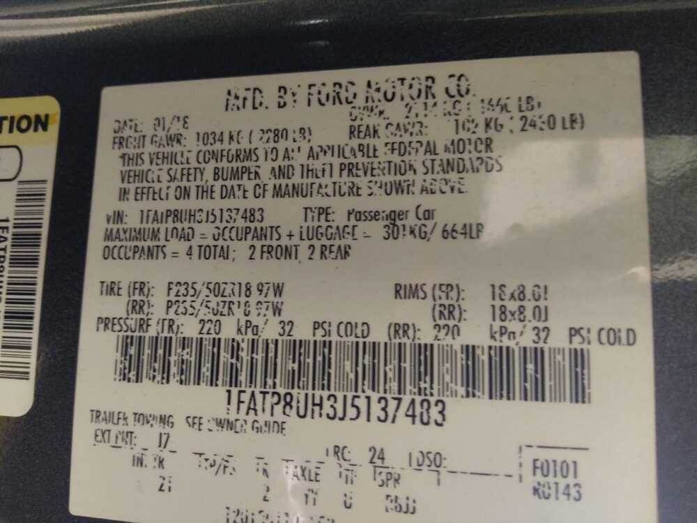 2018 Ford Mustang in Stone Mountain, GA 30083 - 18098740 33