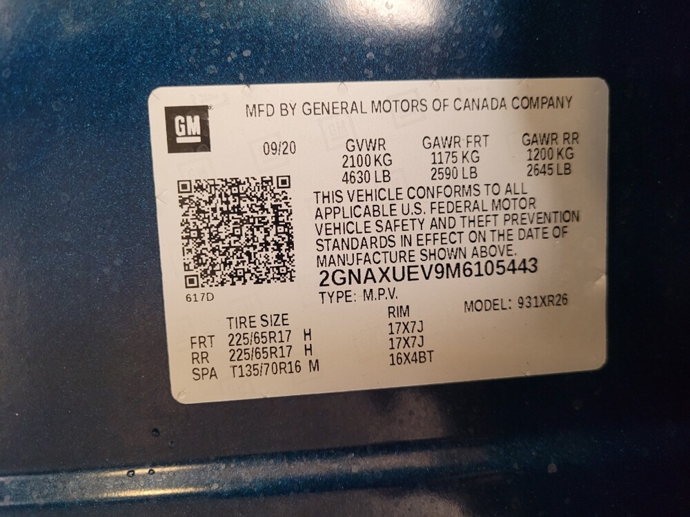 2021 Chevrolet Equinox in Gainesville, FL 32609 - 18098746 33