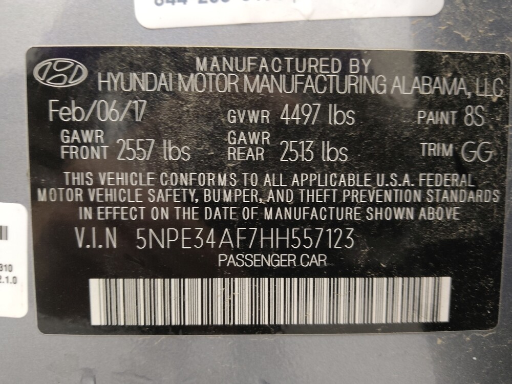 2017 Hyundai Sonata in St. Louis, MO 63136 - 18098756 33