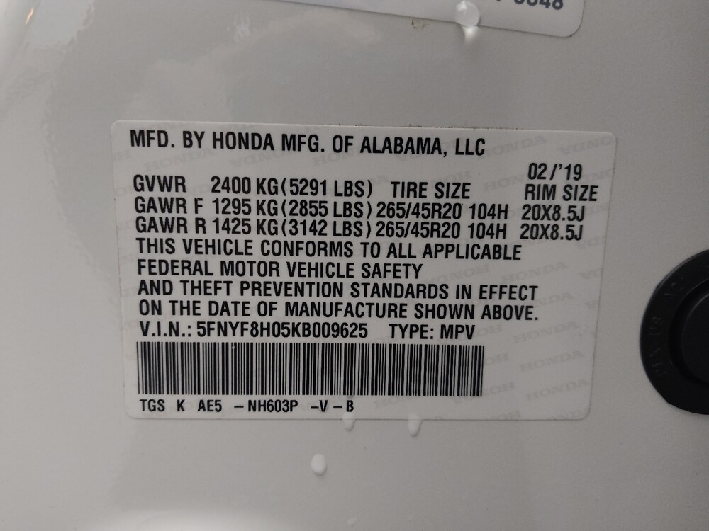 2019 Honda Passport in Springfield, MO 65807 - 18098759 33