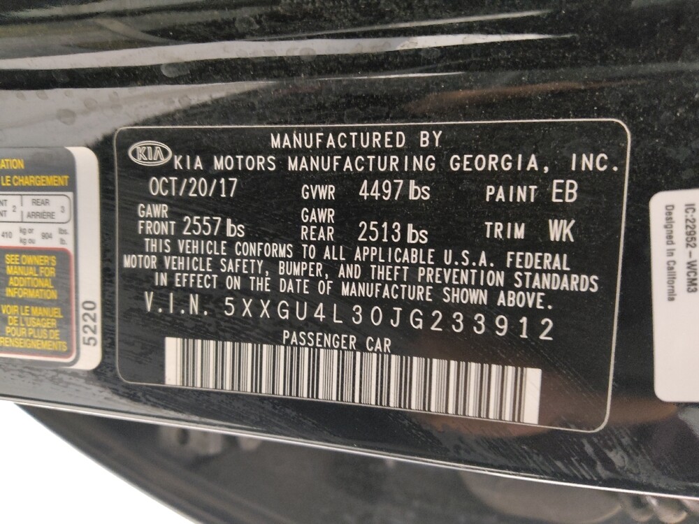 2018 Kia Optima in St. Louis, MO 63136 - 18098765 33