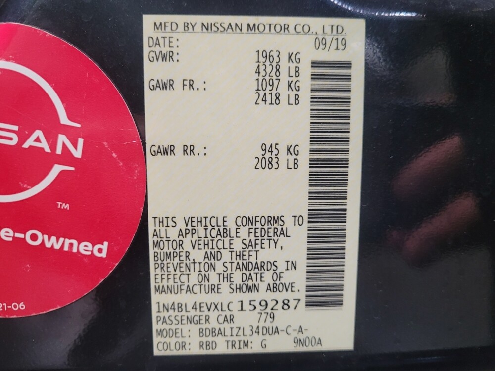 2020 Nissan Altima in Torrance, CA 90504 - 18098800 33