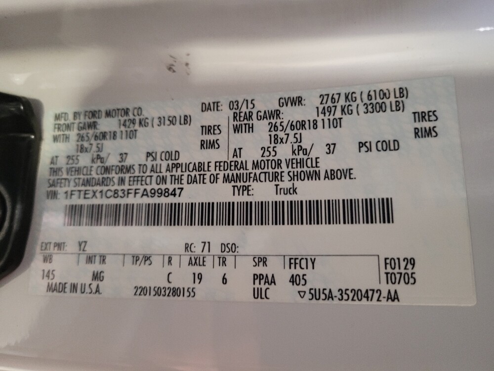 2015 Ford F150 in Fresno, CA 93726 - 18098804 33