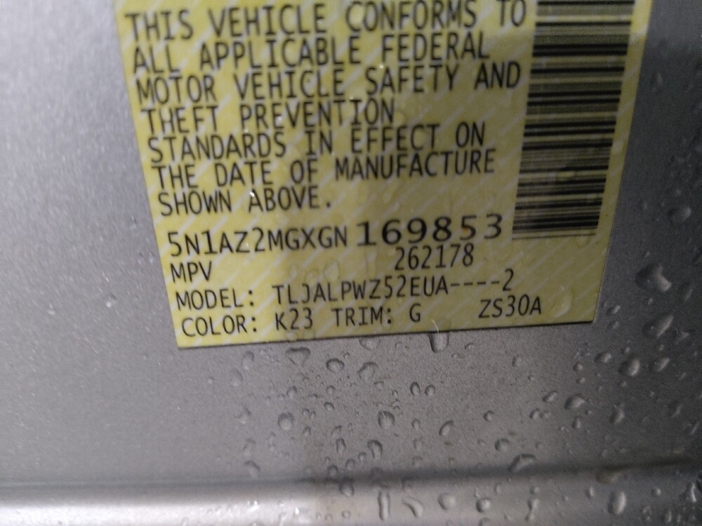 2016 Nissan Murano in Stone Mountain, GA 30083 - 18098820 33