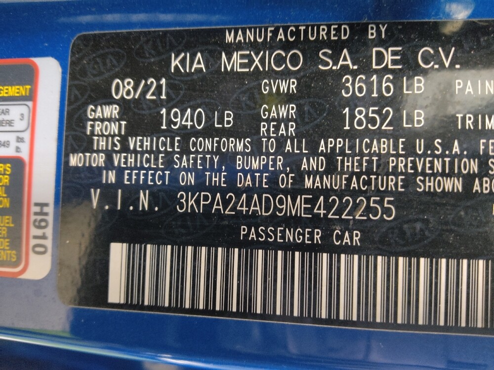 2021 Kia Rio in Stone Mountain, GA 30083 - 18098828 33