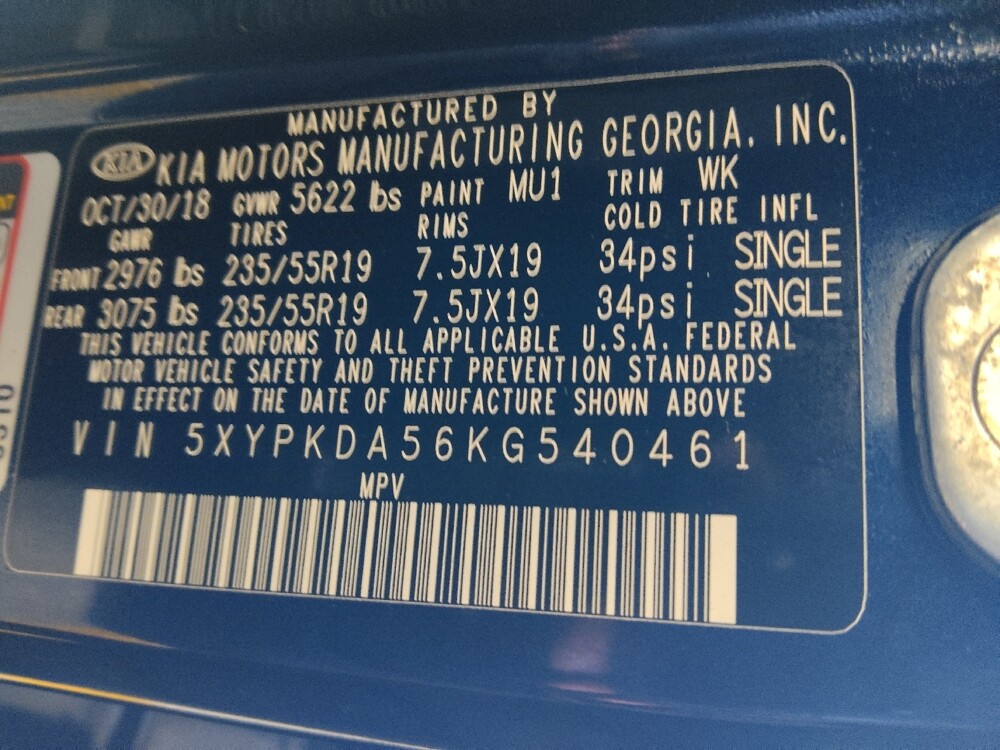 2019 Kia Sorento in Augusta, GA 30907 - 18098834 33