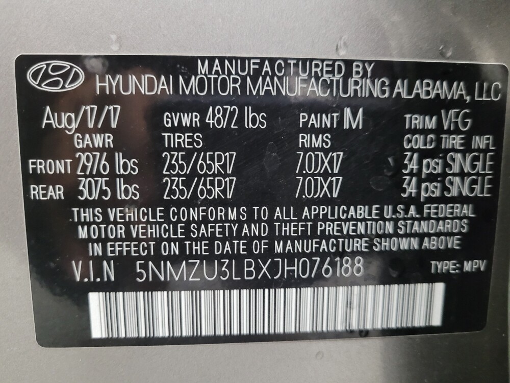 2018 Hyundai Santa Fe in Albuquerque, NM 87123 - 18098857 33