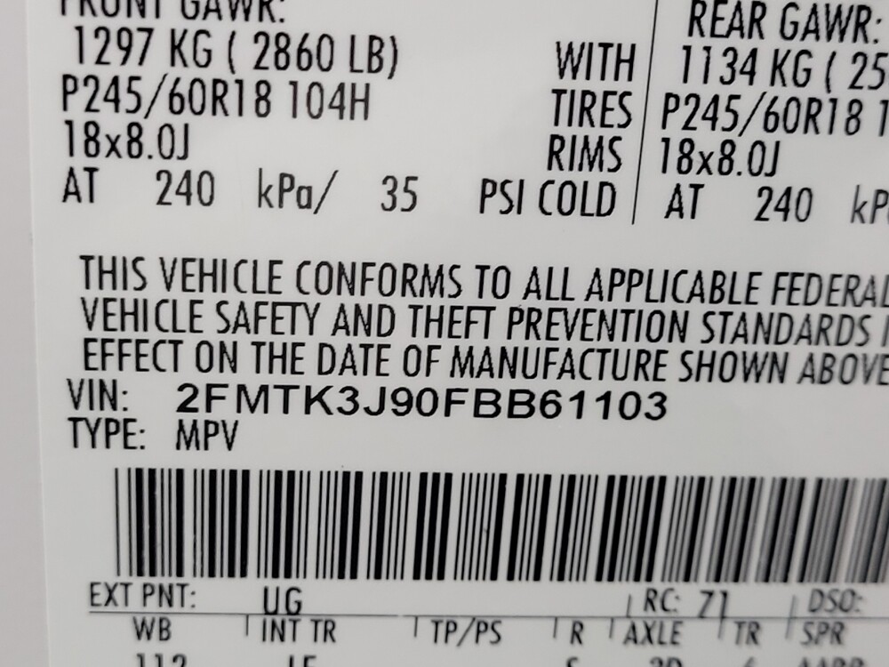 2015 Ford Edge in Las Vegas, NV 89102 - 18098882 33