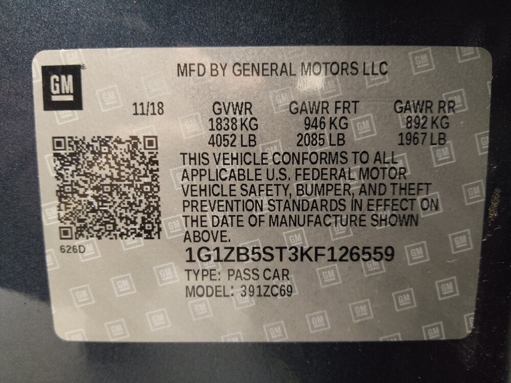 2019 Chevrolet Malibu in Denver, CO 80012 - 18098908 33