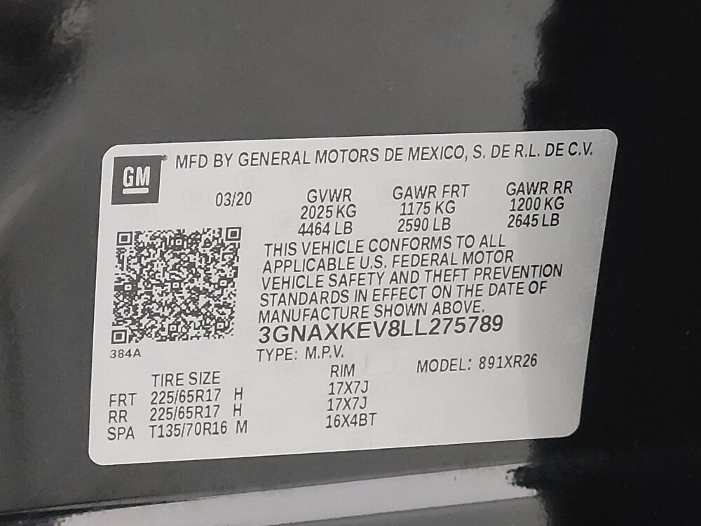 2020 Chevrolet Equinox in Huntsville, AL 35816 - 18098915 33