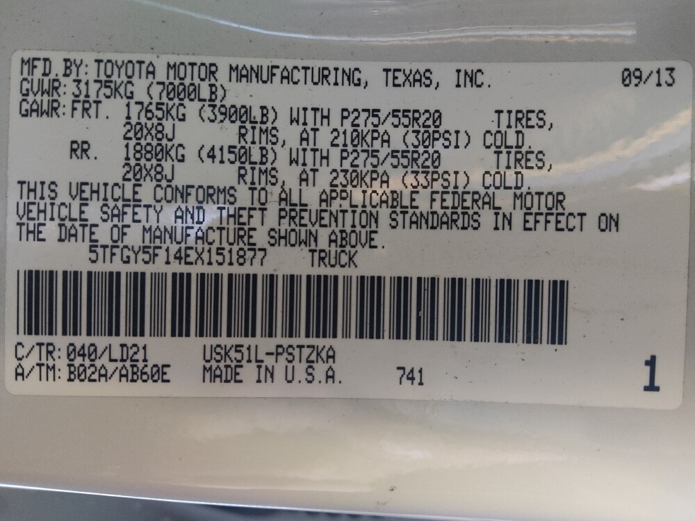 2014 Toyota Tundra in San Antonio, TX 78238 - 18098921 33