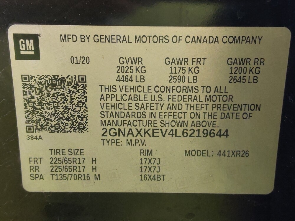 2020 Chevrolet Equinox in Baton Rouge, LA 70816 - 18098928 33