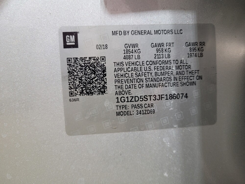 2018 Chevrolet Malibu in Louisville, KY 40258 - 18098942 33