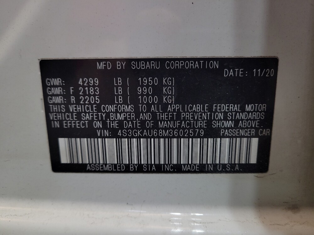 2021 Subaru Impreza in Louisville, KY 40258 - 18098946 33