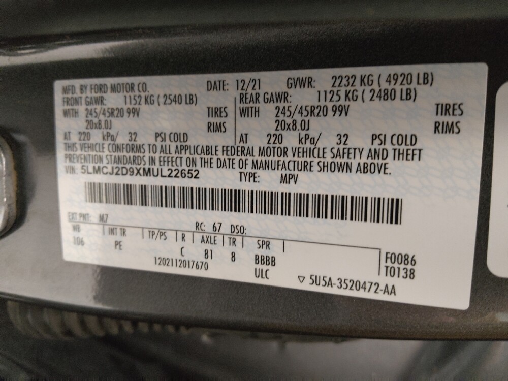 2021 Lincoln Corsair in St. Louis, MO 63136 - 18098965 33