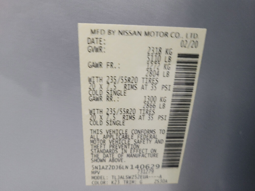 2020 Nissan Murano in Des Moines, IA 50310 - 18098968 33