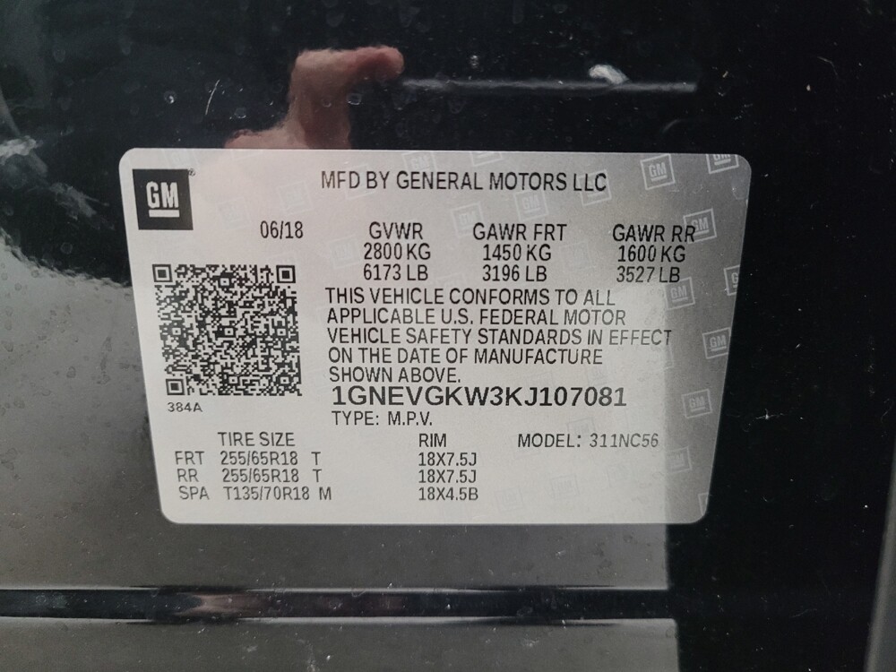 2019 Chevrolet Traverse in Cincinnati, OH 45255 - 18098983 33