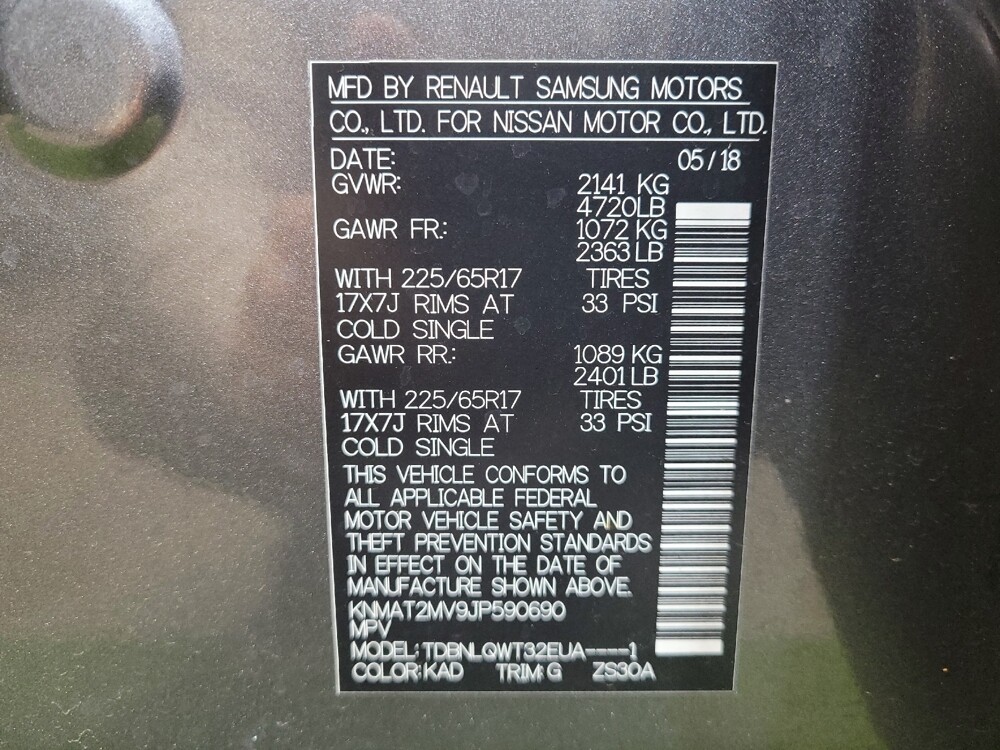 2018 Nissan Rogue in Louisville, KY 40258 - 18098995 33