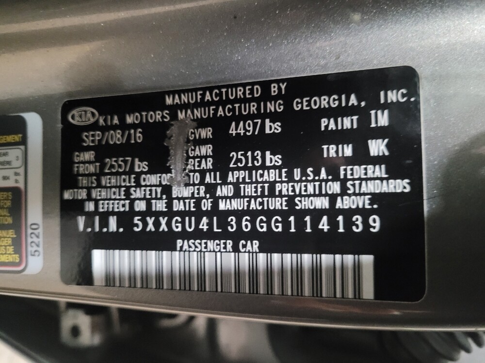 2016 Kia Optima in Glen Burnie, MD 21061 - 18099002 33