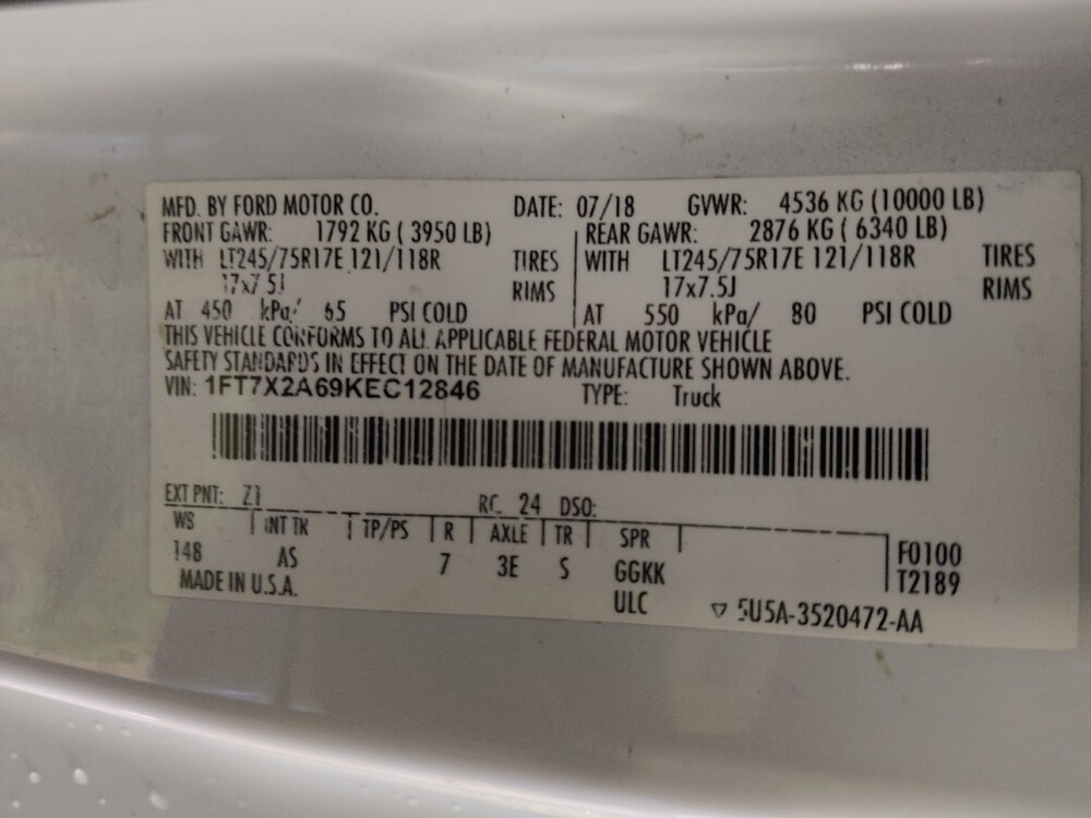 2019 Ford F250 in Fort Myers, FL 33907 - 18099009 33