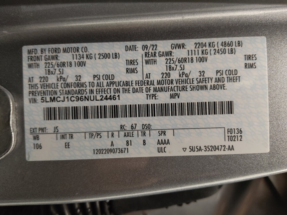 2022 Lincoln Corsair in Denver, CO 80012 - 18099042 33