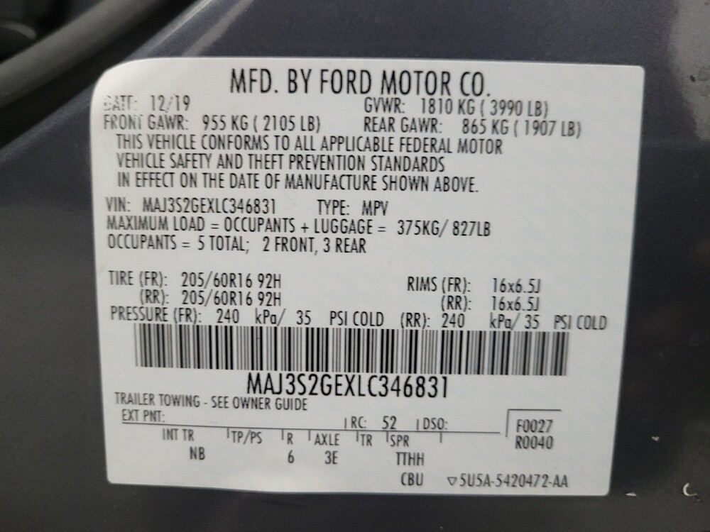2020 Ford EcoSport in Glendale, AZ 85301 - 18099051 33