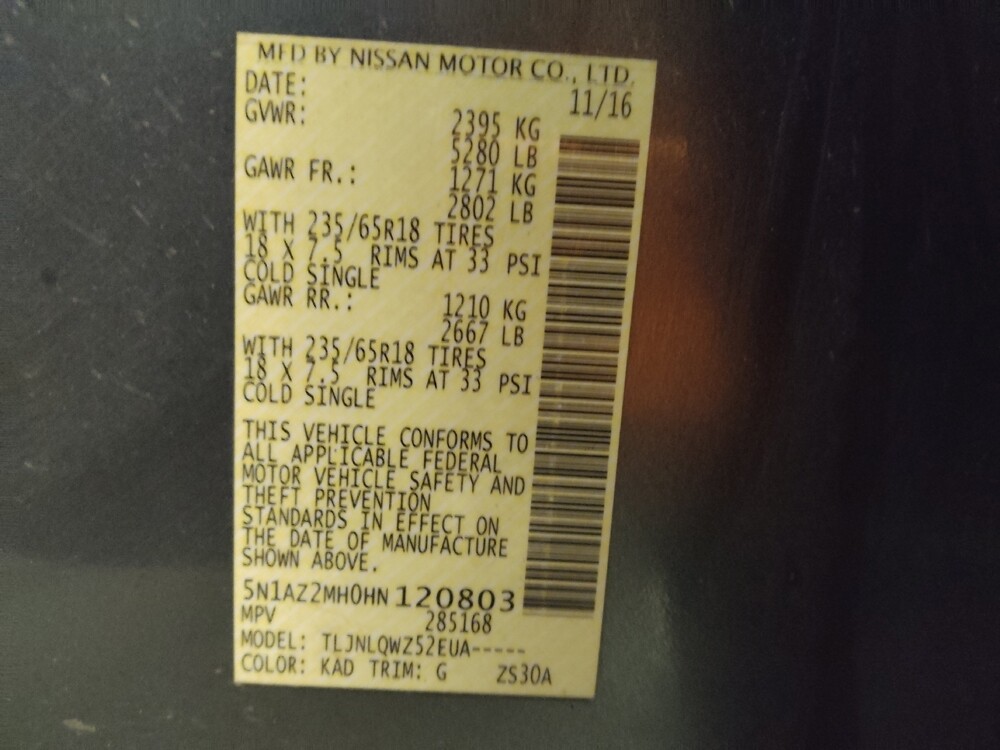 2017 Nissan Murano in Winston-Salem, NC 27103 - 18099059 33