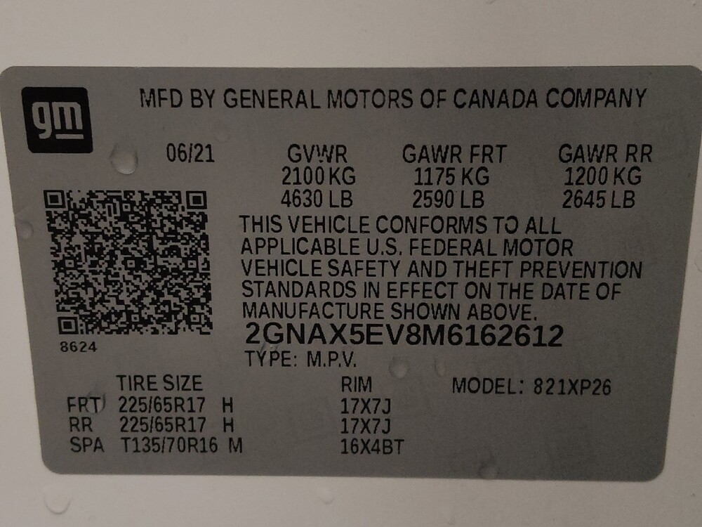 2021 Chevrolet Equinox in Houston, TX 77074 - 18099064 33