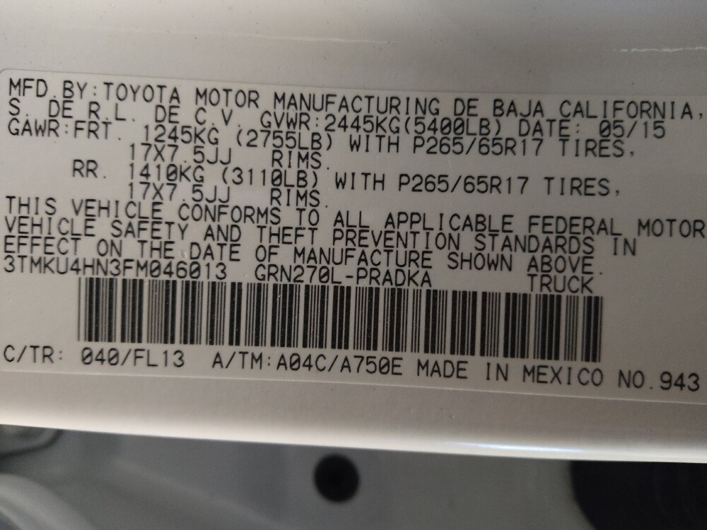 2015 Toyota Tacoma in Raleigh, NC 27604 - 18099067 33