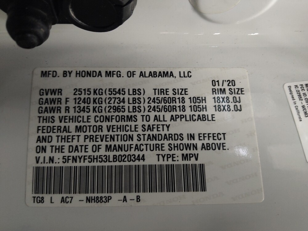 2020 Honda Pilot in Arlington, TX 76011 - 18099070 33