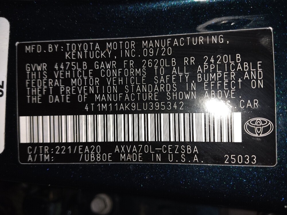 2020 Toyota Camry in Charleston, SC 29414 - 18099071 33