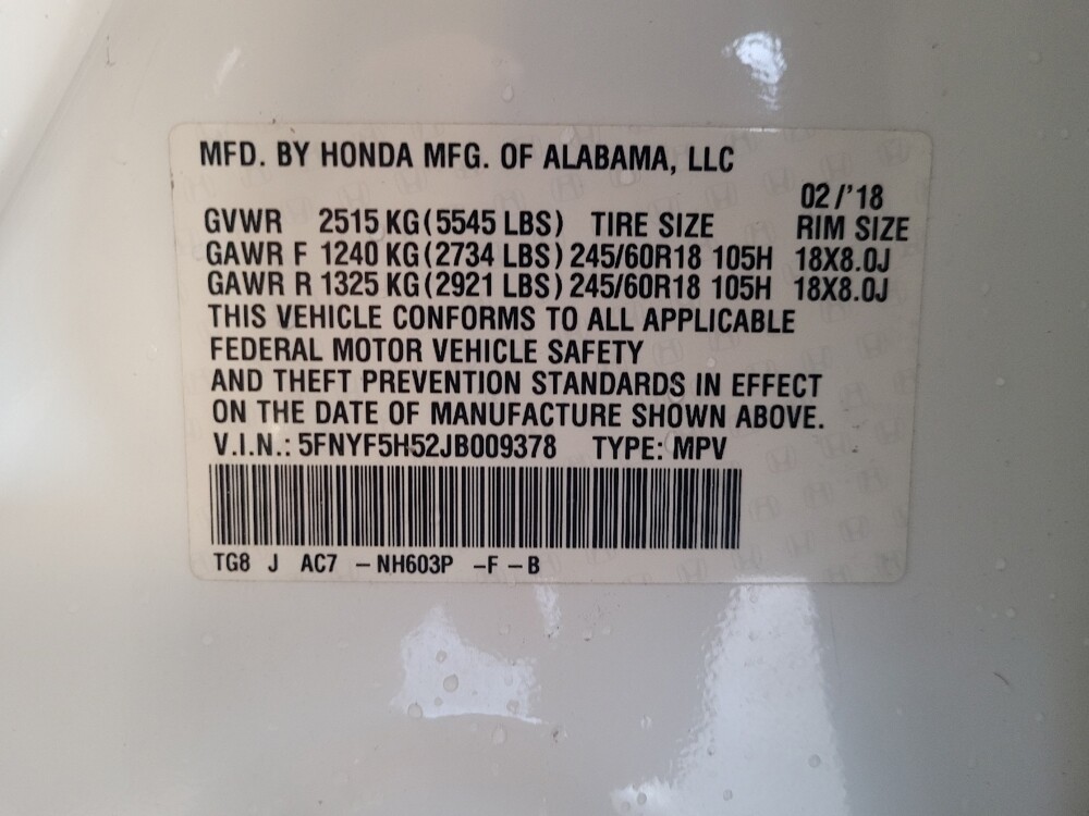 2018 Honda Pilot in Miami, FL 33157 - 18099096 33