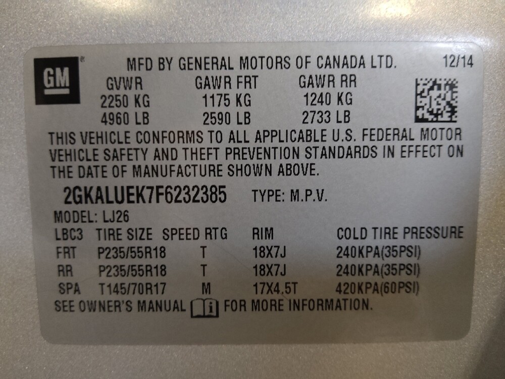 2015 GMC Terrain in Savannah, GA 31419 - 18099100 33