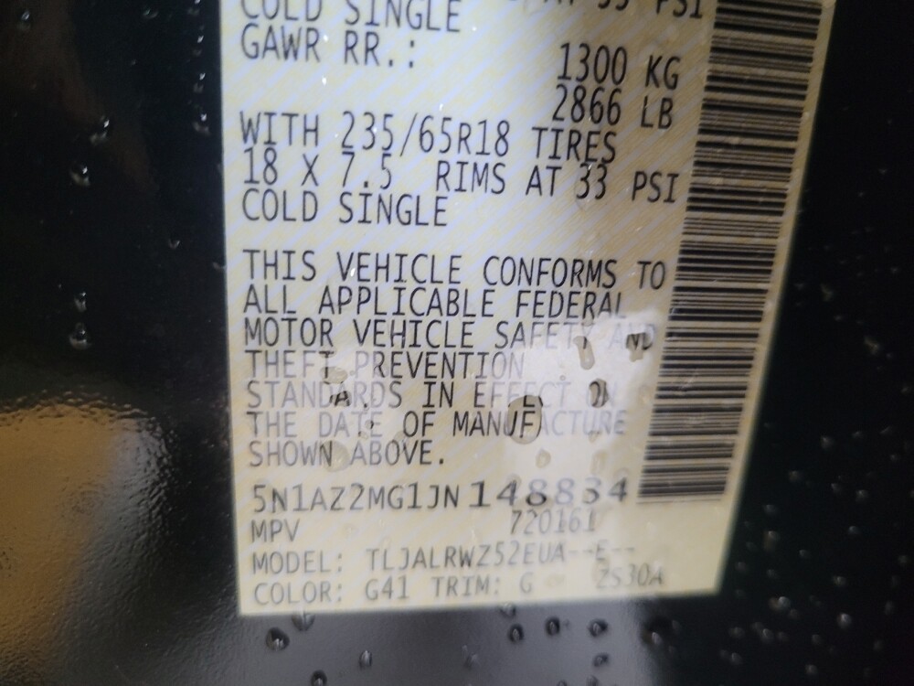 2018 Nissan Murano in Marietta, GA 30062 - 18099156 33