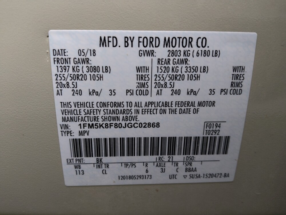 2018 Ford Explorer in Pelham, AL 35124 - 18099160 33