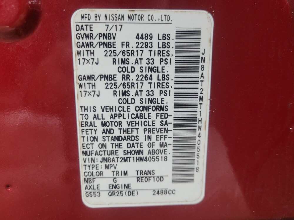 2017 Nissan Rogue in Morrow, GA 30260 - 18099166 33