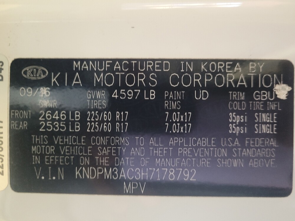 2017 Kia Sportage in Conyers, GA 30094 - 18099171 33