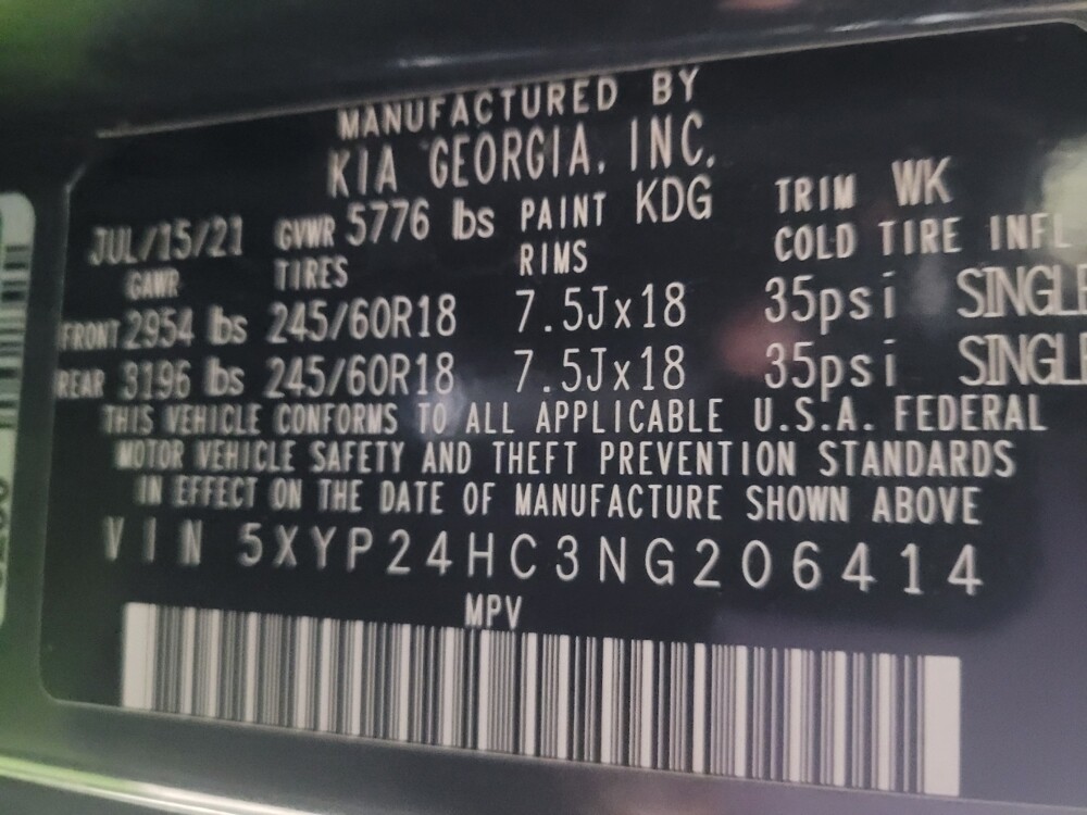 2022 Kia Telluride in Athens, GA 30606 - 18099185 33