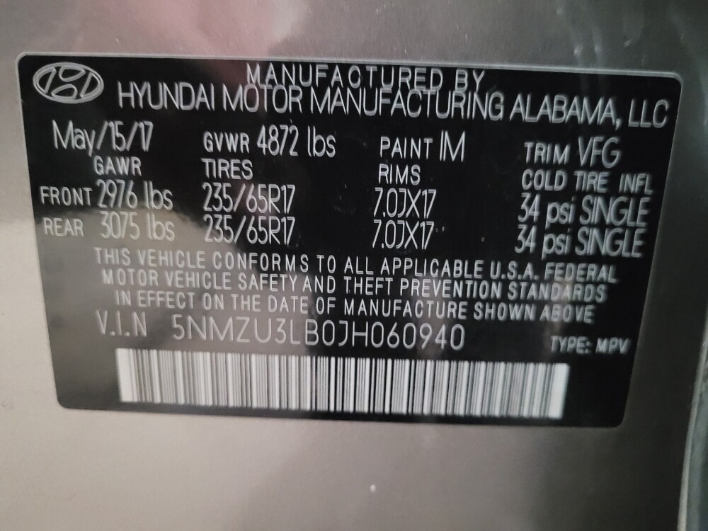 2018 Hyundai Santa Fe in Temple Hills, MD 20746 - 18099203 33