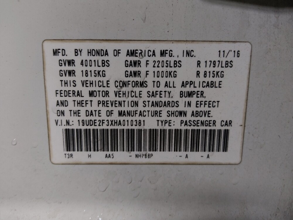 2017 Acura ILX in Lakeland, FL 33815 - 18099215 33