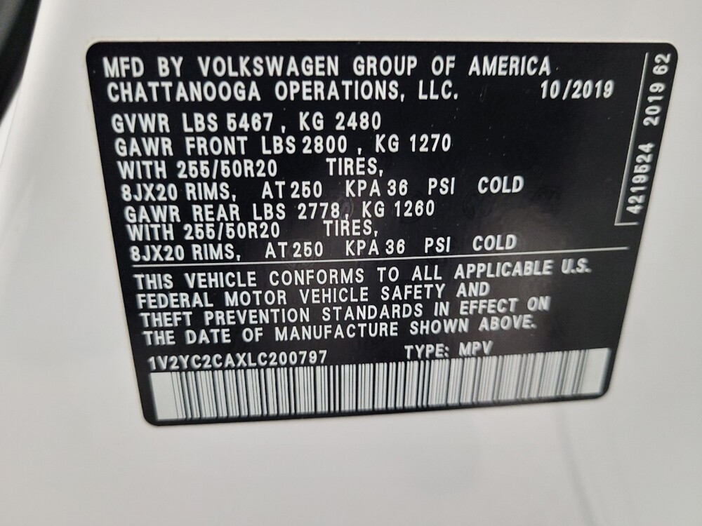 2020 Volkswagen Atlas in Las Vegas, NV 89102 - 18099217 33