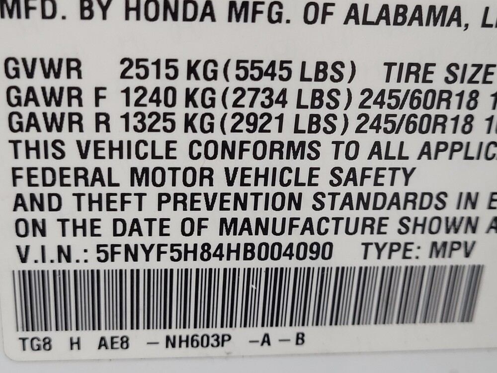 2017 Honda Pilot in Las Vegas, NV 89102 - 18099221 33