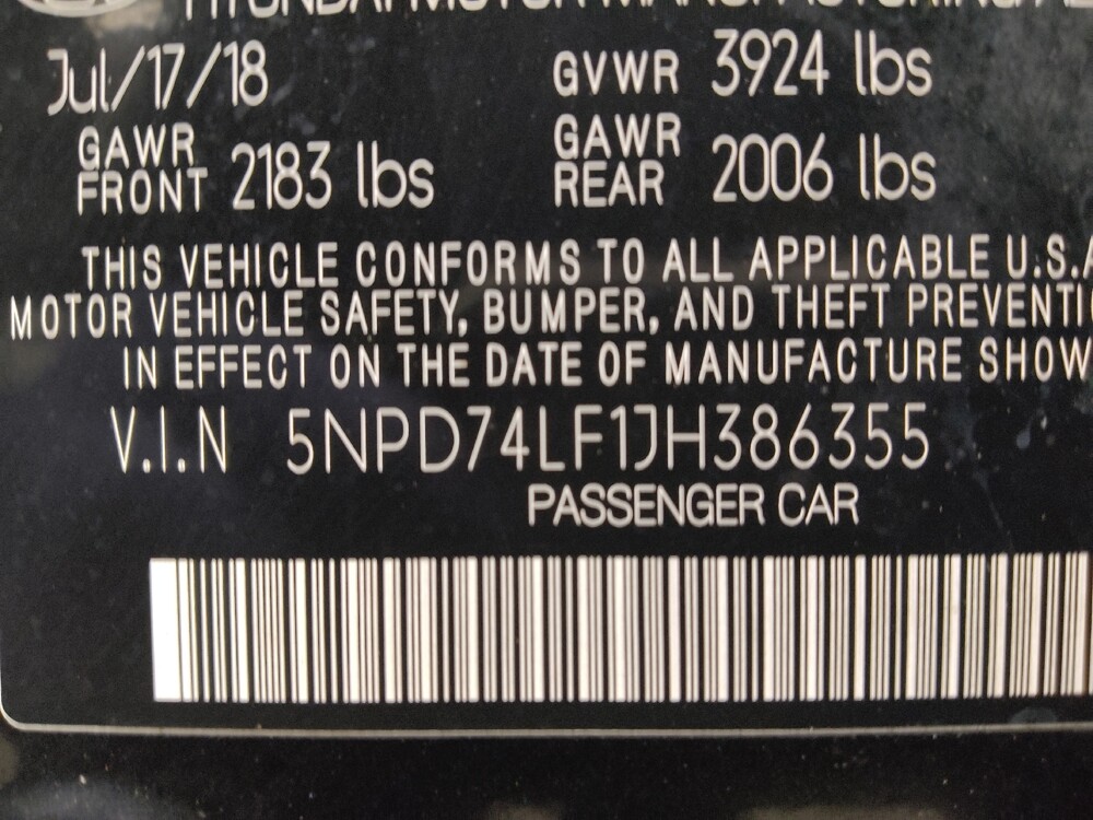 2018 Hyundai Elantra in Stone Mountain, GA 30083 - 18099224 33