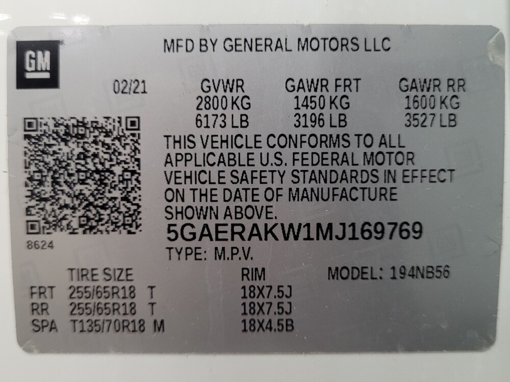 2021 Buick Enclave in Lakeland, FL 33815 - 18099226 33