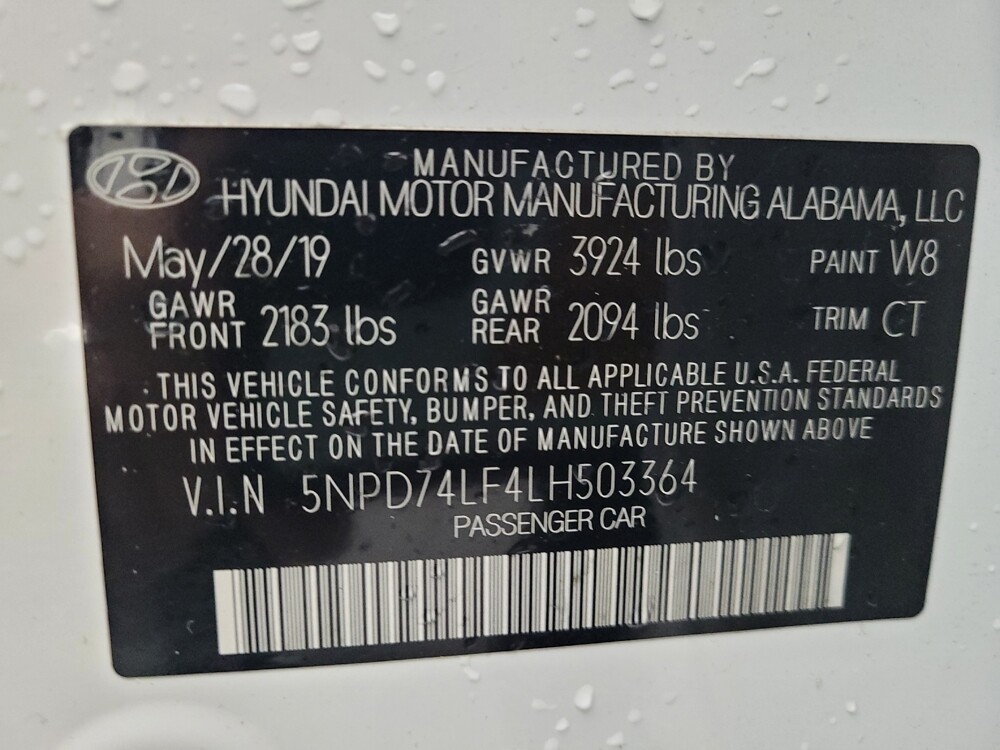 2020 Hyundai Elantra in Jacksonville, FL 32210 - 18099235 33